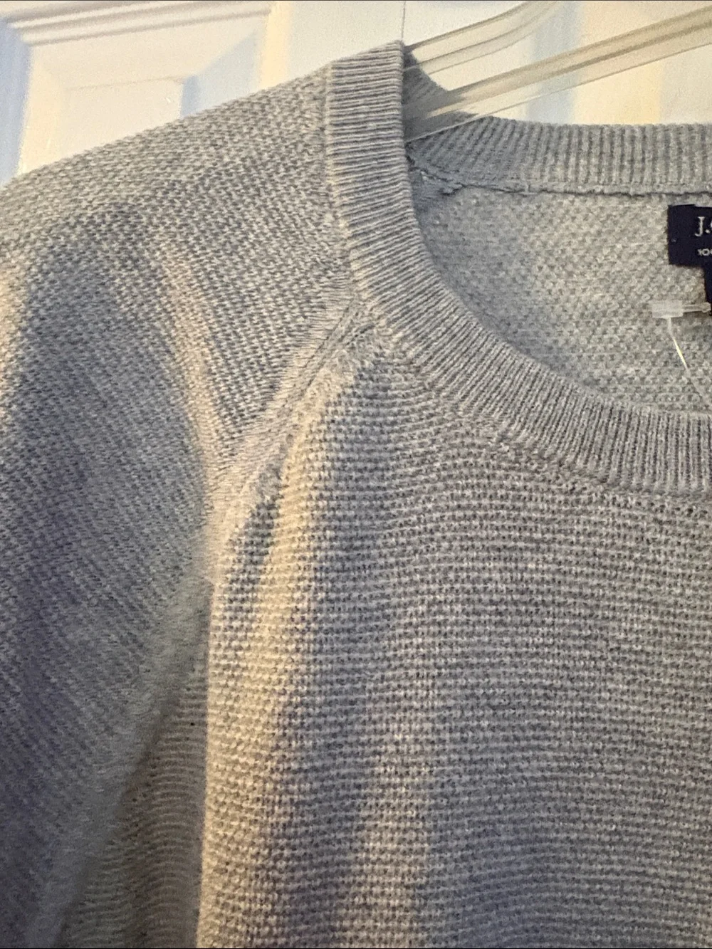 618 J. Crew Men’s Light Gray Crewneck Sweater